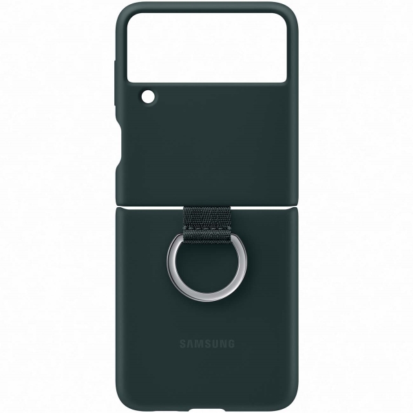 фото Чехол b2 silicone cover with ring green (ef-pf711tgegru) samsung