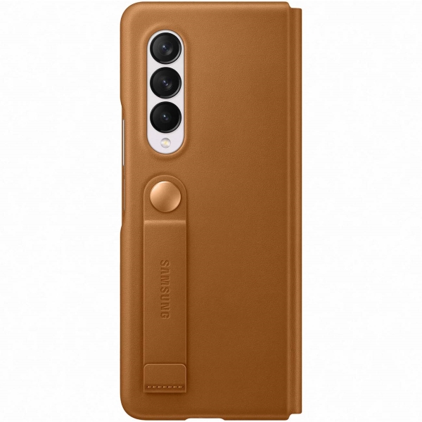 фото Чехол q2 leather flip cover camel (ef-ff926laegru) samsung