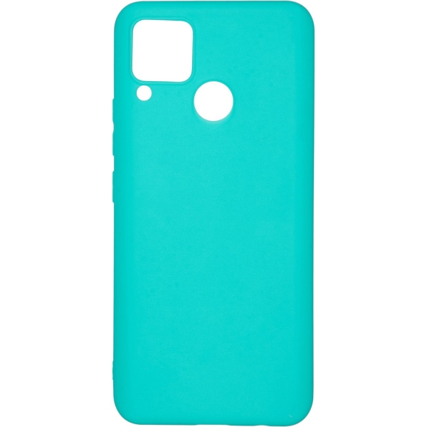 фото Чехол candy для realme c15 blue (car-sc-rlmc15tpubl) carmega