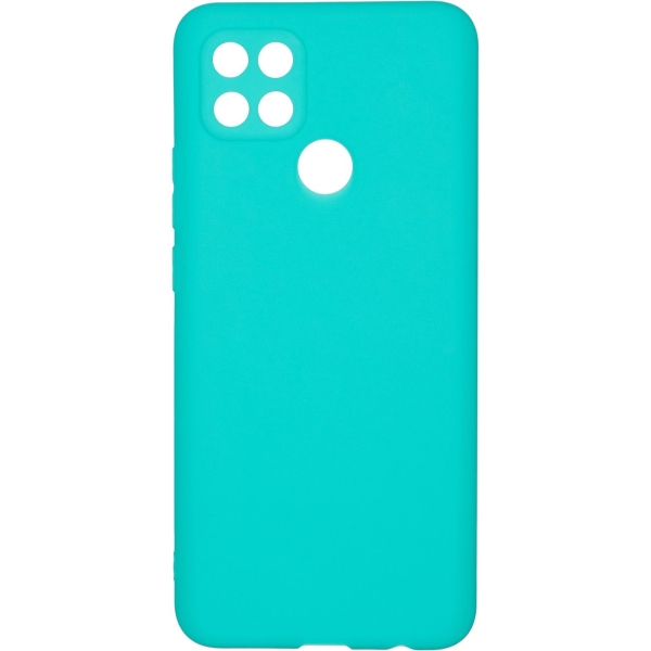 фото Чехол candy для oppo a15 blue (car-sc-opa15tpubl) carmega