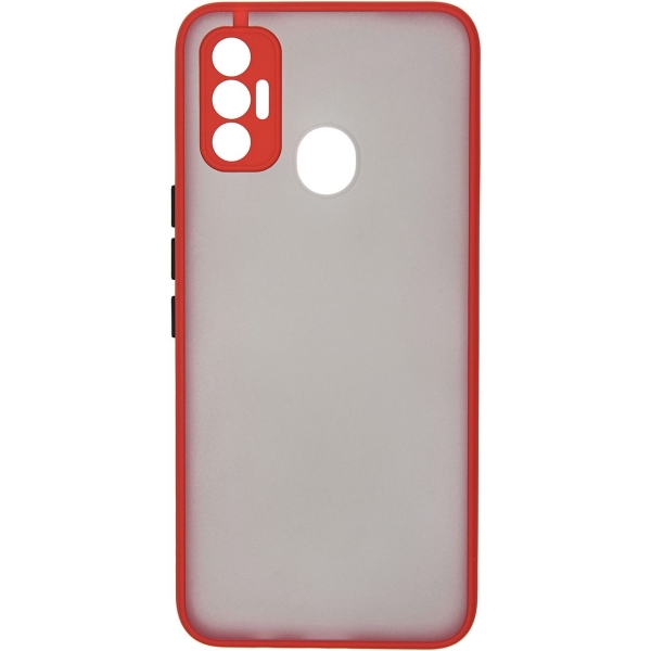 фото Чехол frost для tecno spark 7 red (car-sc-tcsp7frrd) carmega