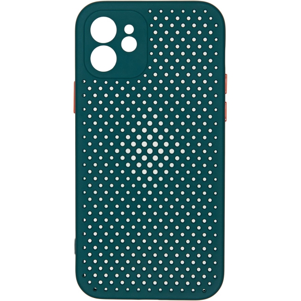 фото Чехол dot для iphone 12 green (car-sc-ip12dtgn) carmega