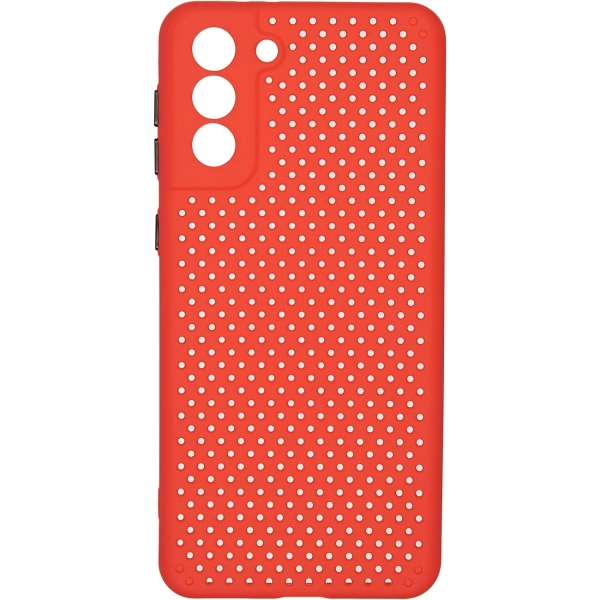 фото Чехол dot для samsung galaxy s21 plus red (car-sc-smgls21pdrd) carmega