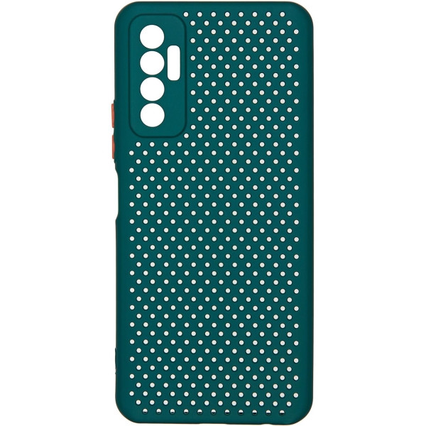 фото Чехол dot для tecno camon 17 pro green (car-sc-tccm17pdtgn) carmega