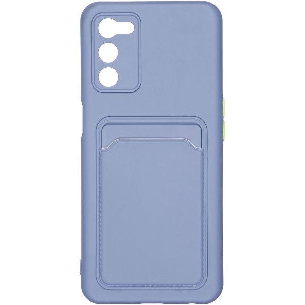 фото Чехол card для oppo a54 blue (car-sc-opa54csbl) carmega