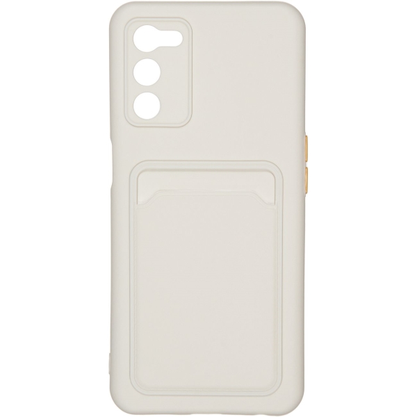 фото Чехол card для oppo a54 white (car-sc-opa54cswh) carmega