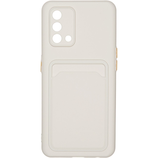 фото Чехол card для oppo a74 white (car-sc-opa74cswh) carmega