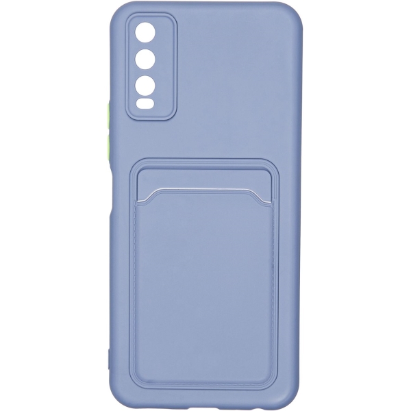 фото Чехол card для vivo y12s blue (car-sc-vvy12scsbl) carmega