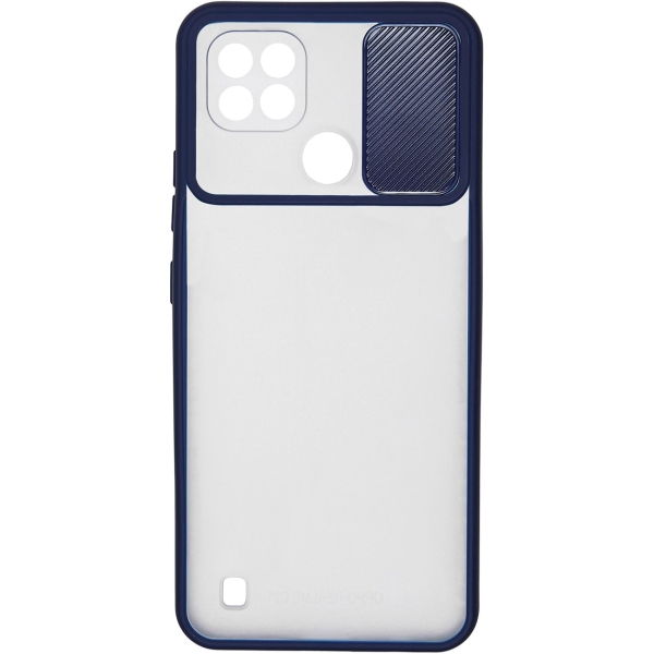 фото Чехол camera для realme c21 (2021) blue (car-sc-rlmc21cmbl) carmega