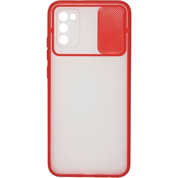 фото Чехол camera для samsung galaxy a02s red (car-sc-smga02scmrd) carmega