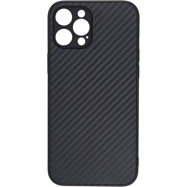 фото Чехол carbon для iphone 12 pro max black (car-sc-ip12prmcbbk) carmega