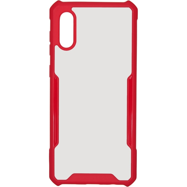 фото Чехол acryl tpu для samsung galaxy a02 red (car-sc-sma2acrtprd) carmega