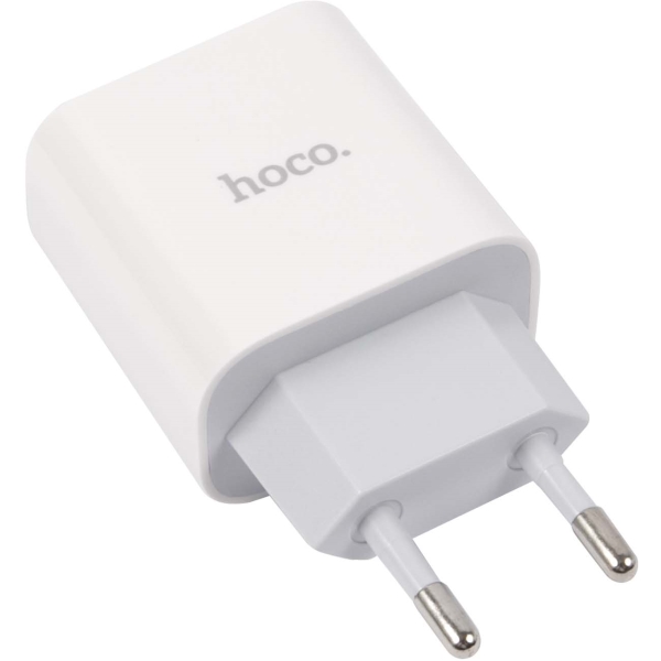 фото Сетевое зарядное устройство rc7 usb pd 20w white (ут000024736) hoco