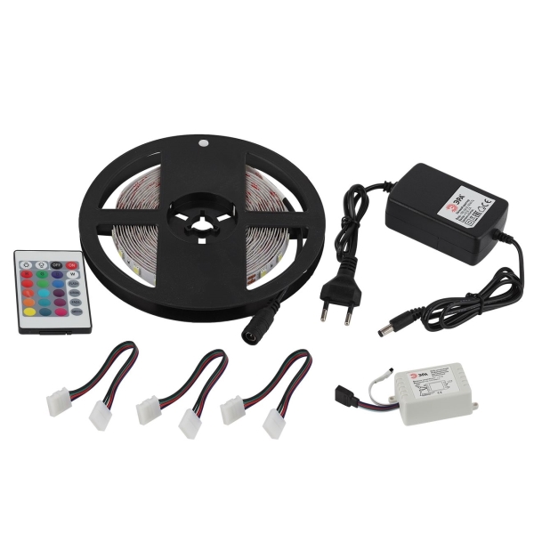 фото Комплект светодиодной ленты 5050kit-14,4-60-12-ip20-rgb-5m era