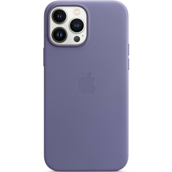 фото Чехол leather case magsafe для iphone 13 pro max wisteria (mm1p3ze/a) apple