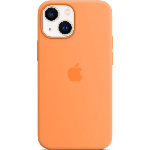 фото Чехол silicone case magsafe для iphone 13 mini marigold (mm1u3ze/a) apple