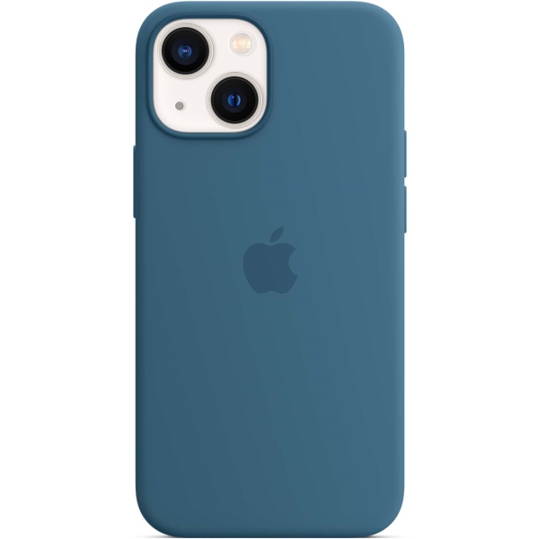 фото Чехол silicone case magsafe для iphone 13 mini blue jay (mm1y3ze/a) apple