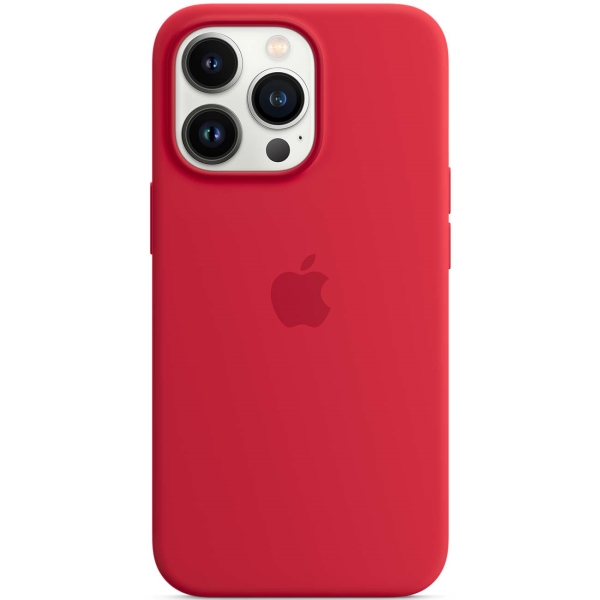 фото Чехол silicone case magsafe для iphone 13 pro (product)red (mm2l3ze/a) apple