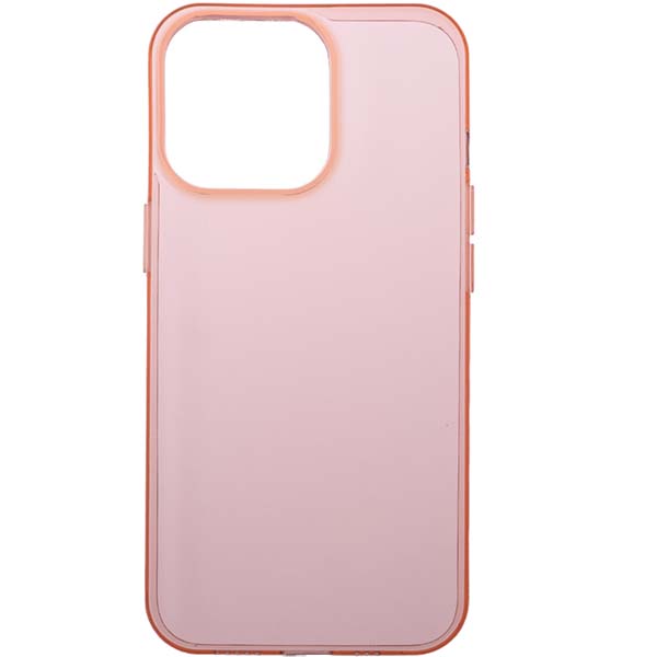 фото Чехол gel plus для apple iphone 13 pro, розовый/прозрачный (87931) deppa