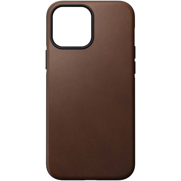 фото Чехол modern leather для iphone 13 pro max magsafe brown (nm01059585) nomad