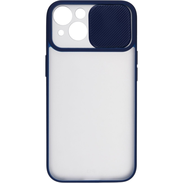 фото Чехол camera для iphone 13 dark blue (car-sc-cmiph13dbl) carmega