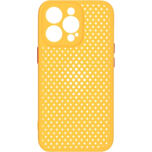 фото Чехол dot для iphone 13 pro yellow (car-sc-dtiph13pye) carmega