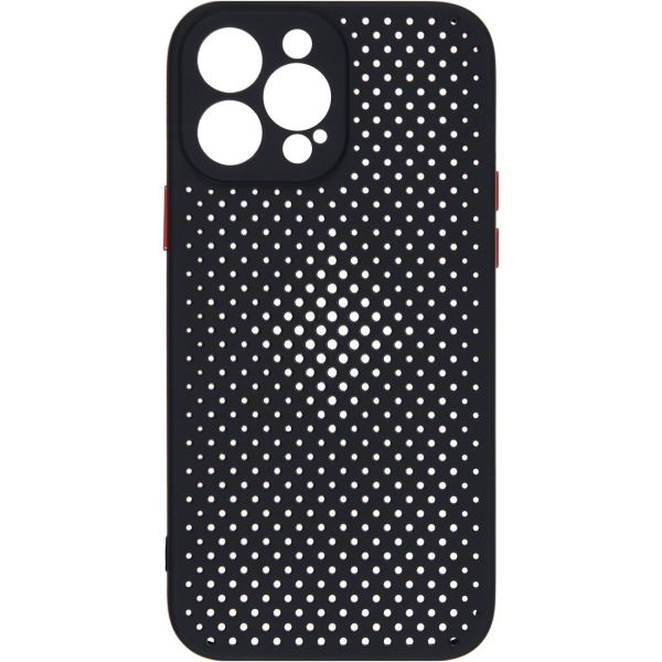 фото Чехол dot для iphone 13 pro max black (car-sc-dtiph13pmbk) carmega