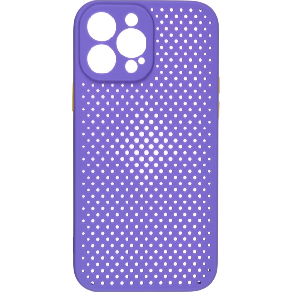 фото Чехол dot для iphone 13 pro max purple (car-sc-dtiph13pmpr) carmega