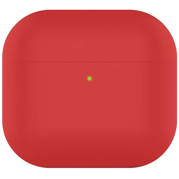 фото Чехол ultra slim для apple airpods 3 red (47324) deppa