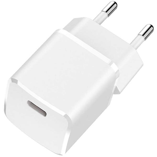 фото Сетевое зарядное устройство nano type c pd 30w white (tfn-wcrpd20)