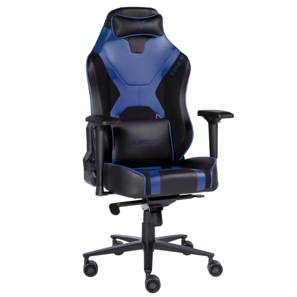 фото Игровое кресло armada black/blue (z51-ard-bl) zone-51