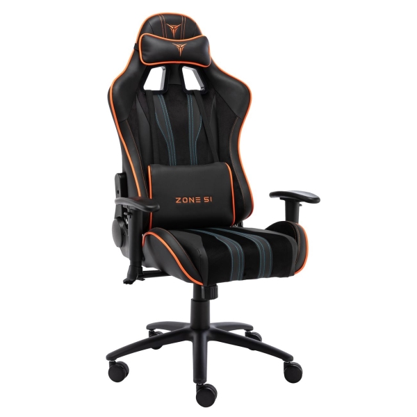 фото Игровое кресло gravity black/orange (z51-grv-bo) zone-51