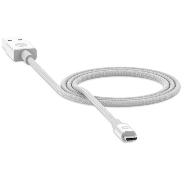 фото Кабель usb-a/micro-usb white (409903211) mophie