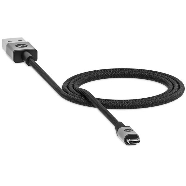 фото Кабель usb-a/microusb black (409903212) mophie