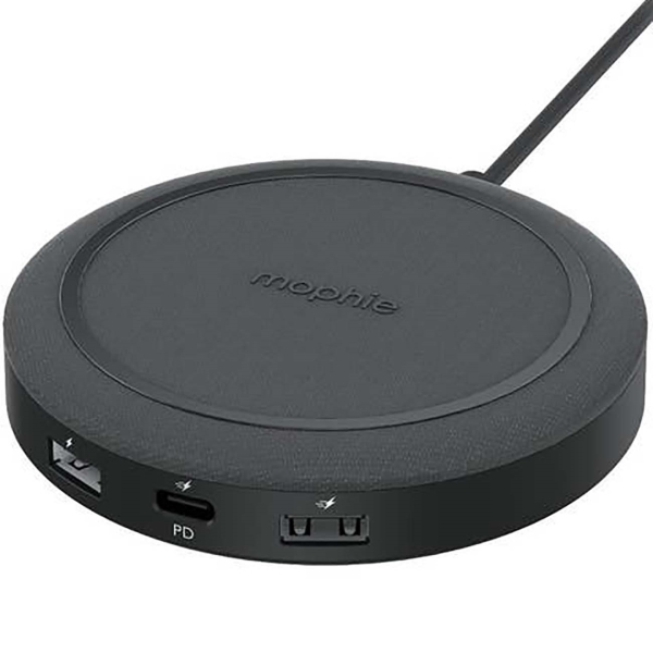 фото Беспроводное зарядное устройство universal wireless charging hub (401307464) mophie