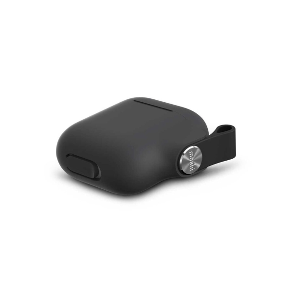 фото Чехол pebbo для airpods 1st/2nd generation black (99mo123031) moshi