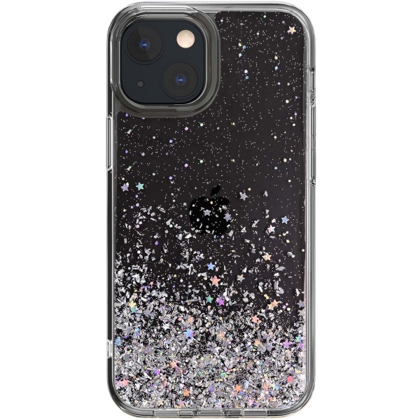 фото Чехол starfield для iphone 13 mini, прозрачный/черный (gs-103-207-171-65) switcheasy