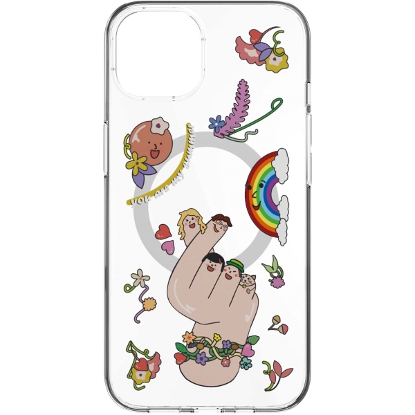 фото Чехол maglamour для iphone 13 finger heart (me-103-208-276-206) switcheasy