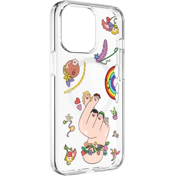 фото Чехол maglamour для iphone 13 pro finger heart (me-103-209-276-206) switcheasy