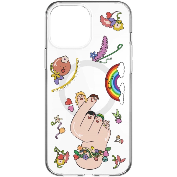 фото Чехол maglamour для iphone 13 pro max finger heart (me-103-210-276-206) switcheasy