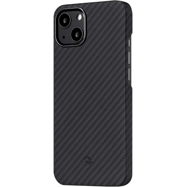 фото Чехол для iphone 13 slim black/grey (ki1301m) pitaka