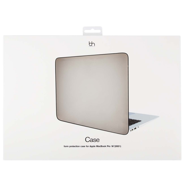 фото Чехол-накладка matte case для macbook pro 16 (2021), прозрачный (ут000029443) barn&hollis