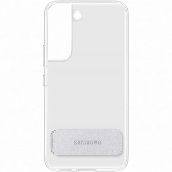 фото Чехол clear standing cover для samsung galaxy s22, прозрачный (ef-js901ctegru)