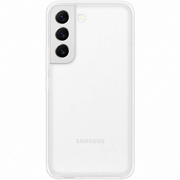 фото Чехол frame для samsung galaxy s22, прозрачный (ef-ms901ctegru)