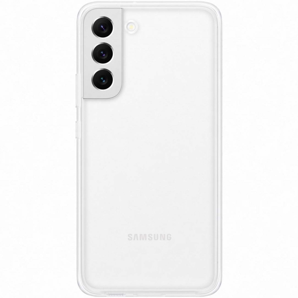 фото Чехол frame для samsung galaxy s22+, прозрачный (ef-ms906ctegru)