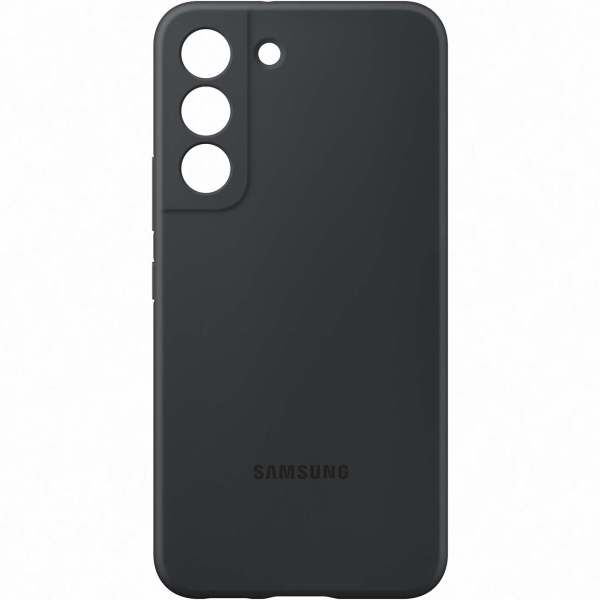 фото Чехол silicone cover для samsung galaxy s22 black (ef-ps901tbegru)