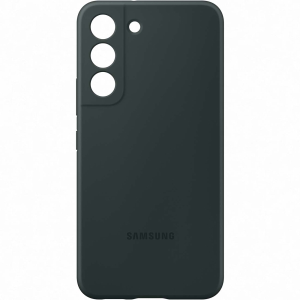 фото Чехол silicone cover для samsung galaxy s22 forest green (ef-ps901tgegru)