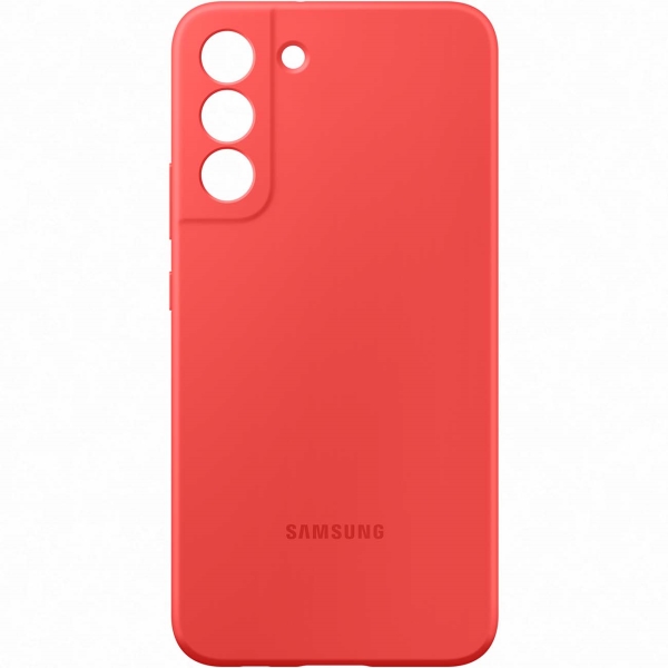 фото Чехол silicone cover для samsung galaxy s22+ glow red (ef-ps906tpegru)