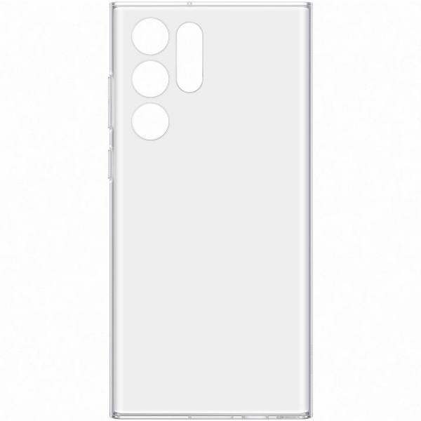 фото Чехол clear cover для samsung galaxy s22 ultra, прозрачный (ef-qs908ctegru)