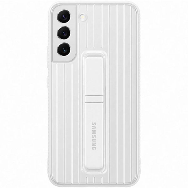 фото Чехол protective standing cover для samsung galaxy s22+, белый (ef-rs906cwegru)